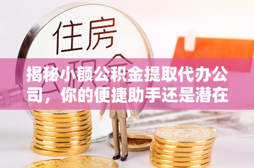 平远揭秘小额公积金提取代办公司，你的便捷助手还是潜在风险？