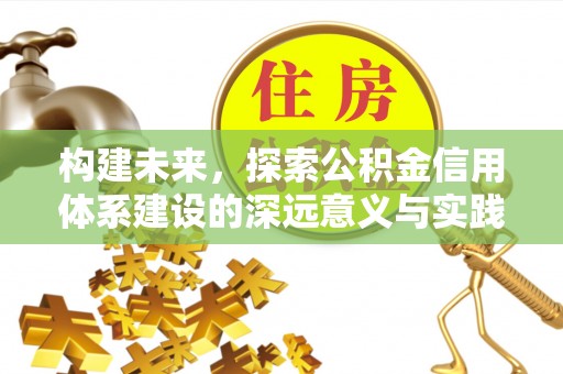 平远构建未来，探索公积金信用体系建设的深远意义与实践路径