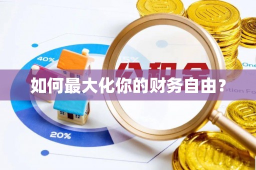 平远如何最大化你的财务自由？
