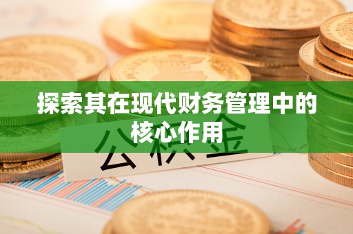 平远探索其在现代财务管理中的核心作用