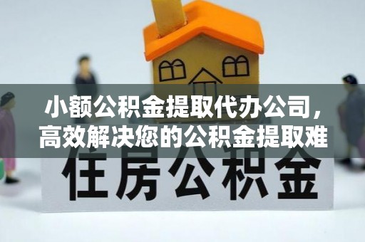 平远小额公积金提取代办公司，高效解决您的公积金提取难题