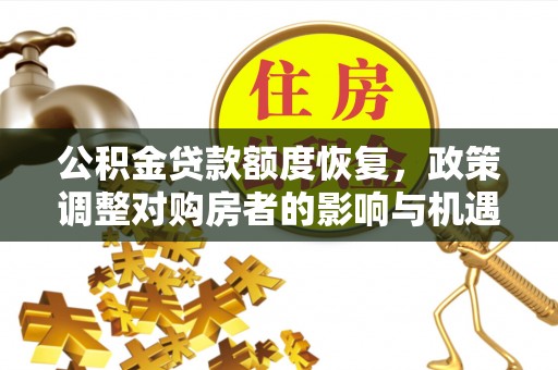 平远公积金贷款额度恢复，政策调整对购房者的影响与机遇
