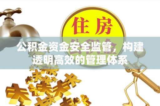 平远公积金资金安全监管，构建透明高效的管理体系