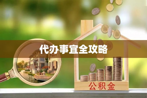 平远代办事宜全攻略