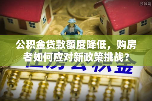 平远公积金贷款额度降低，购房者如何应对新政策挑战？