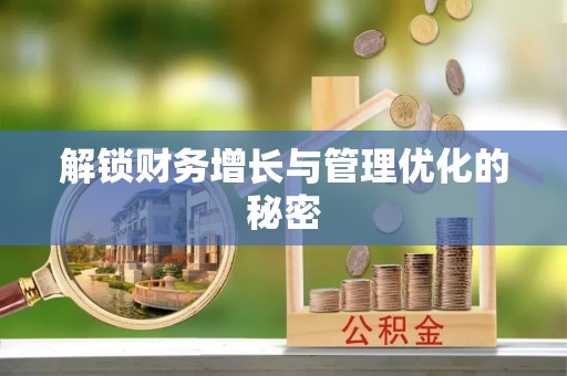 平远解锁财务增长与管理优化的秘密