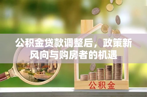 平远公积金贷款调整后，政策新风向与购房者的机遇