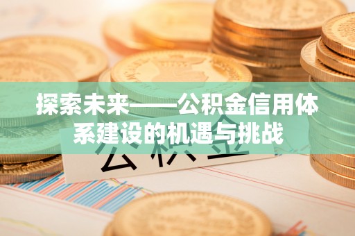 平远探索未来——公积金信用体系建设的机遇与挑战